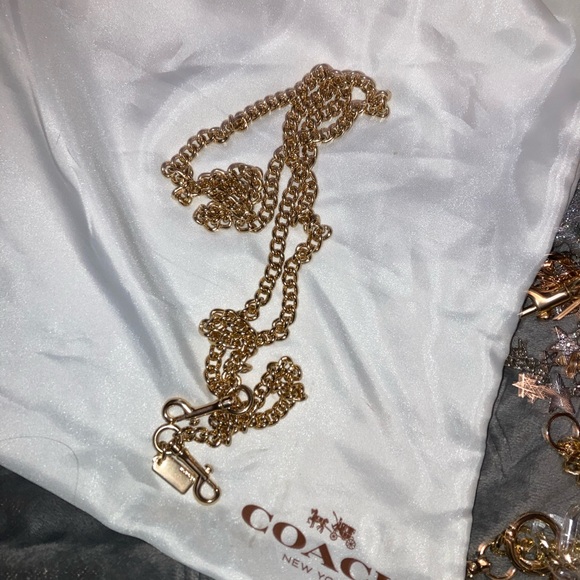 Nwot Coach Gold Bag strap extender - Picture 1 of 1